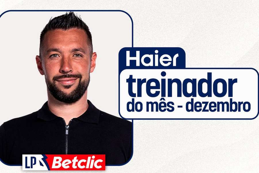 Farioli melhor treinador do mês da Liga
