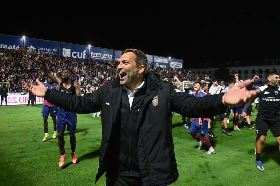 Luís Tralhão, treinador do Torreense