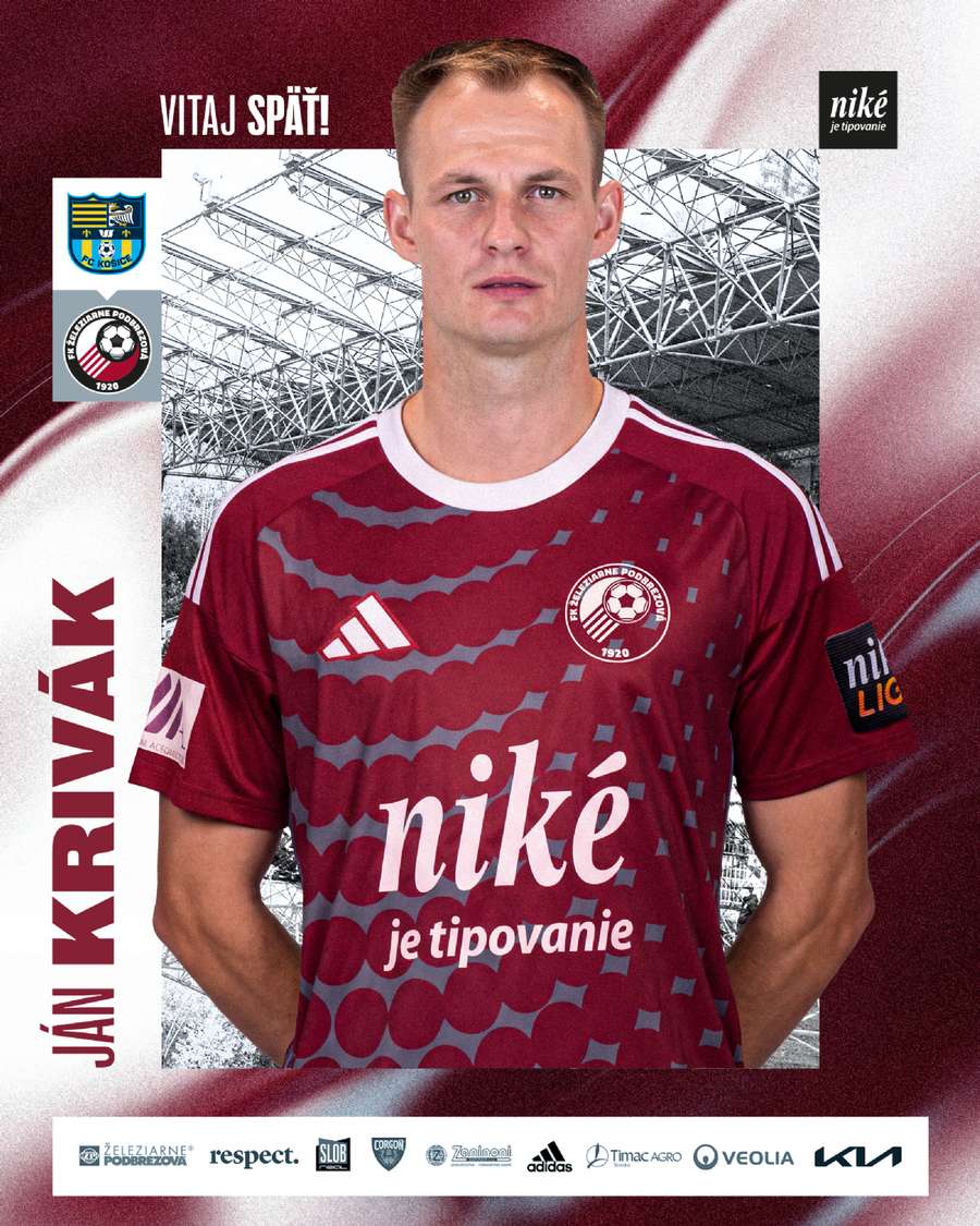 Krivák sa vrátil do Podbrezovej. Krivák sa vrátil do Podbrezovej.