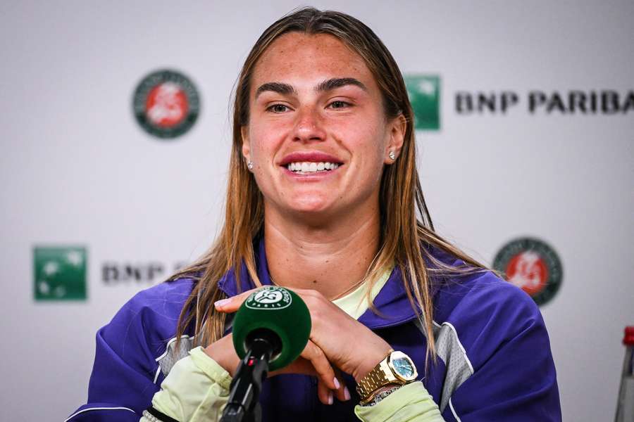Belarus' Aryna Sabalenka warmed up for the French Open with a third Madrid title on clay