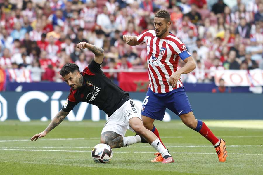 Atlético Madrid is door de zege verzekerd van een ticket voor de Champions League