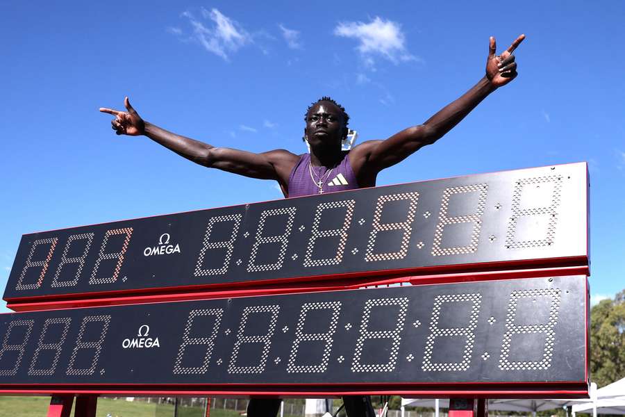 Gout Gout, este domingo, em Sydney