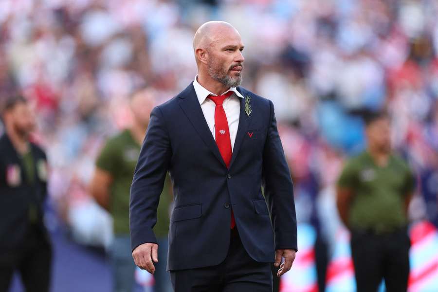 St George Illawarra Dragons coach Dean Young on ANZAC Day.