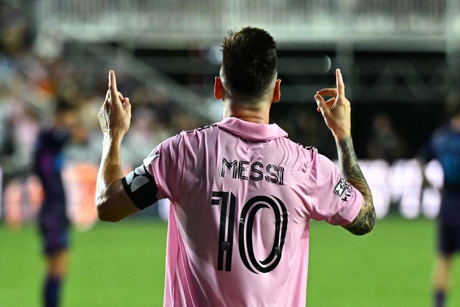 Messi already has eight goals for Inter Miami