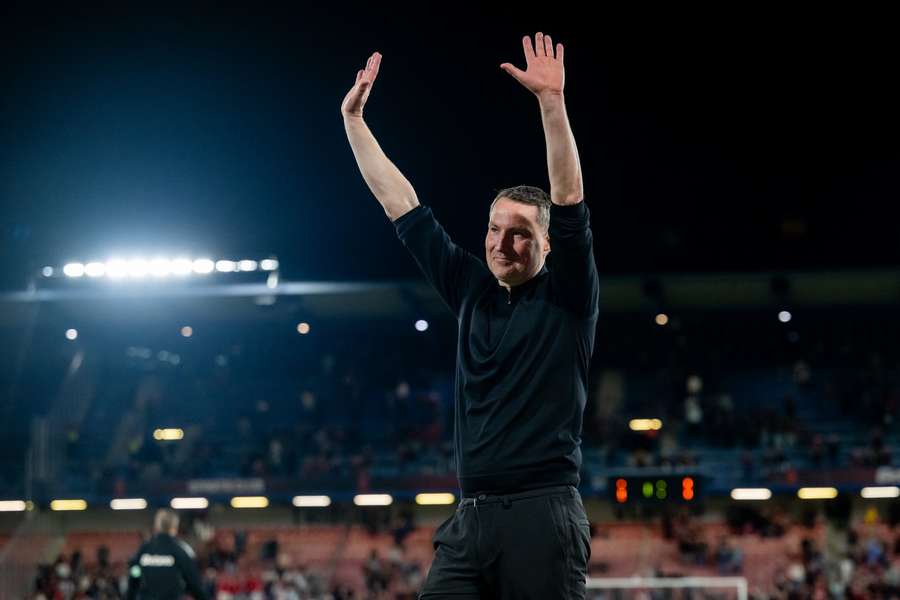 Brian Priske po výhře Sparty nad Karvinou.