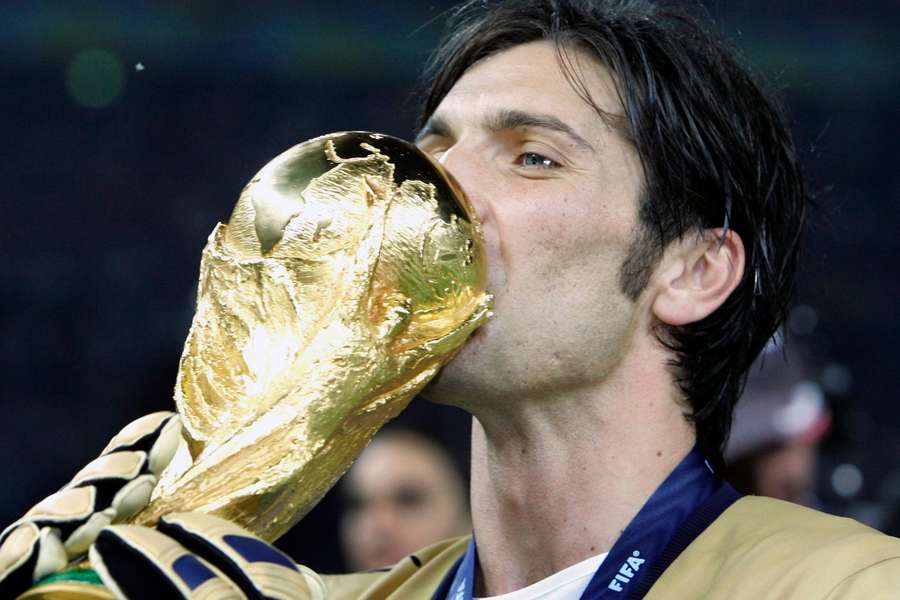 Buffon foi campeão mundial com a Itália na Alemanha em 2006