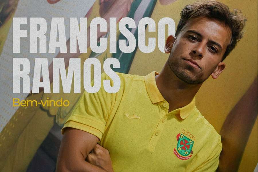 Francisco Ramos assinou pelo Paços de Ferreira
