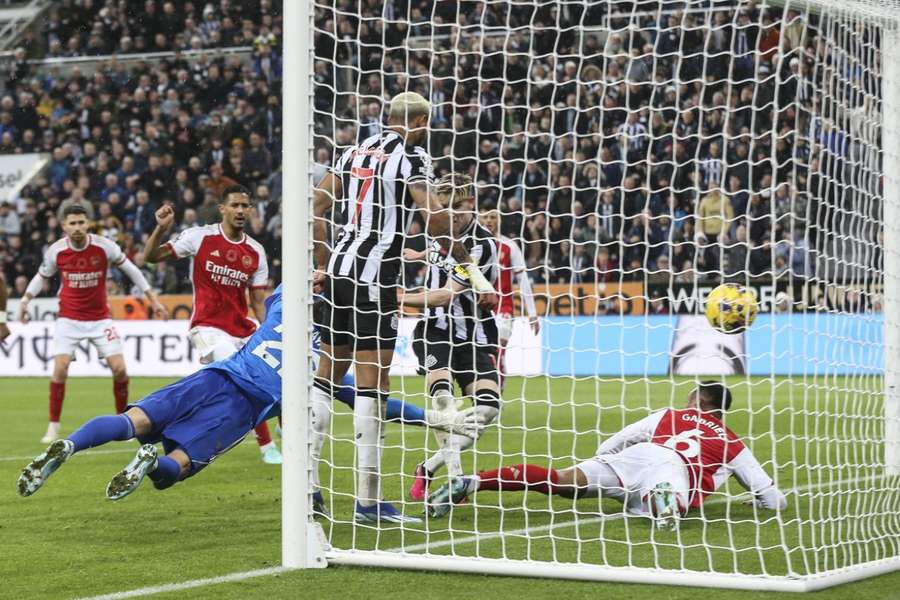 Anthony Gordon scored for Newcastle to dent Arsenal's title ambitions