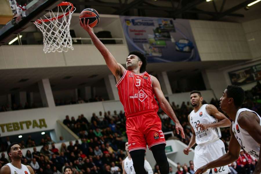 Elijah Bryant, en el Hapoel Tel Aviv-Real Madrid de liga regular