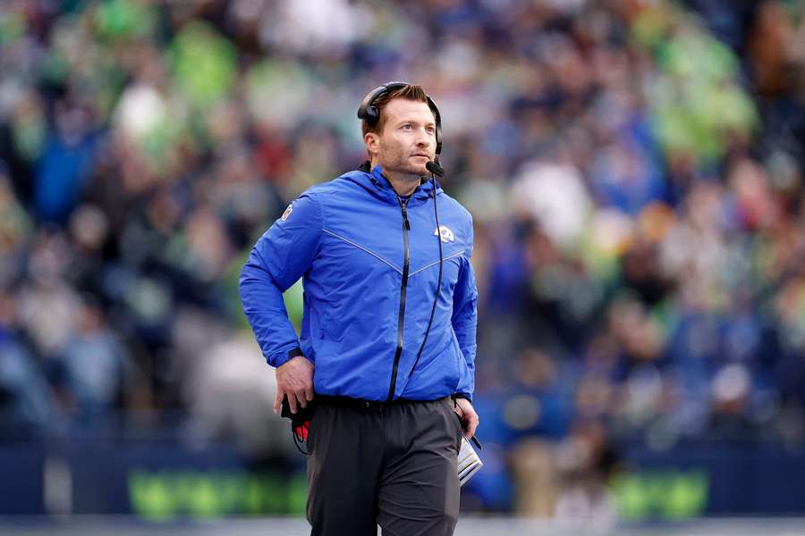 Sean McVay beim Spiel gegen die Seattle Seahawks