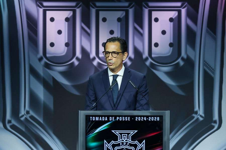 Pedro Proença na tomada de posse 