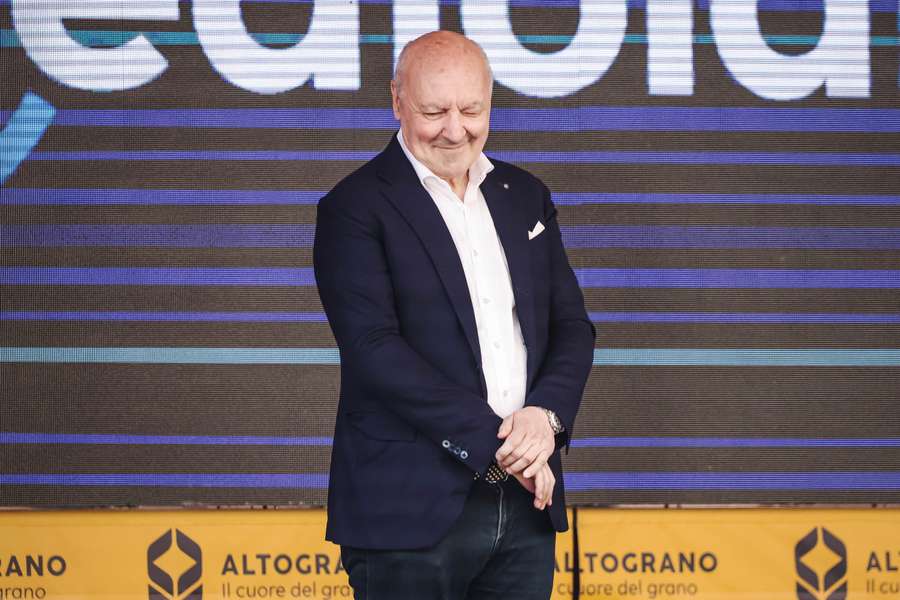 Il presidente dell'Inter Giuseppe Marotta Il presidente dell'Inter Giuseppe Marotta