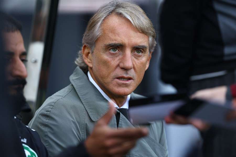 Mancini não está satisfeito com alguns dos seus jogadores