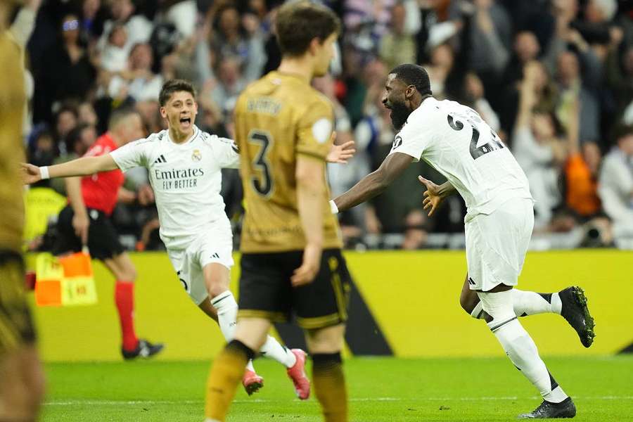 Rüdiger a marqué à la 115e minute le but de la qualification. 