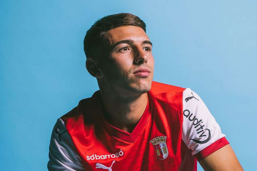 João Marques fez apenas 44 minutos pelo SC Braga