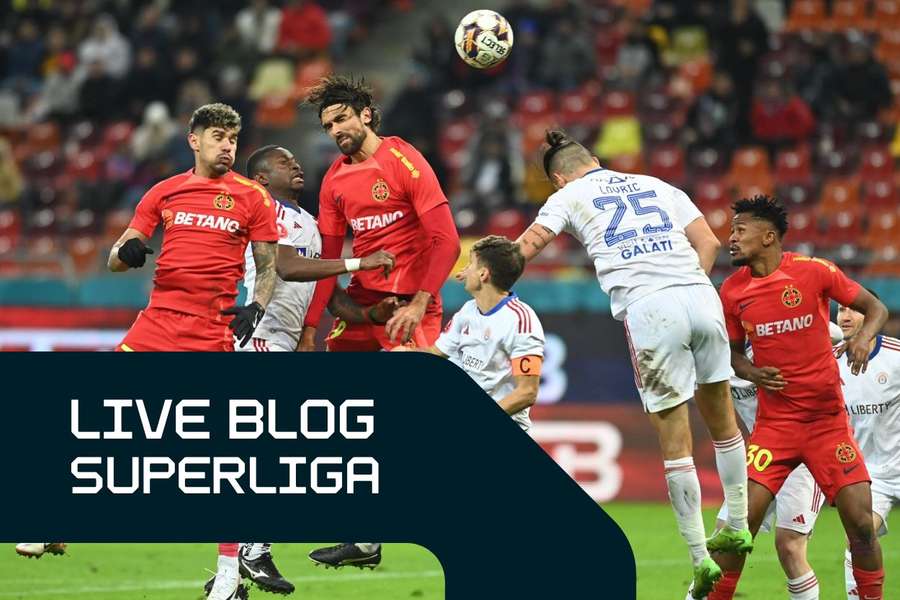 Live Blog Superliga: FCSB înfruntă Oțelul. Roș-albaștri, în căutarea primei victorii în campionat