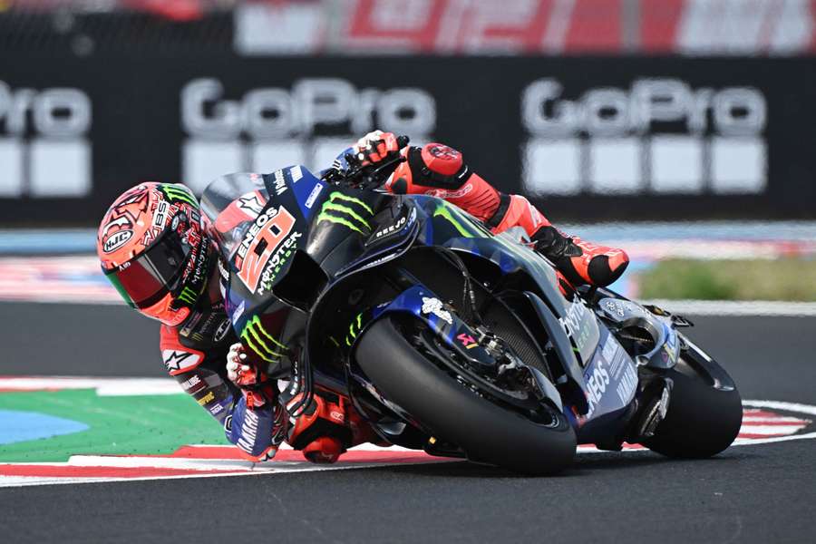 Quartararo en Hongrie.