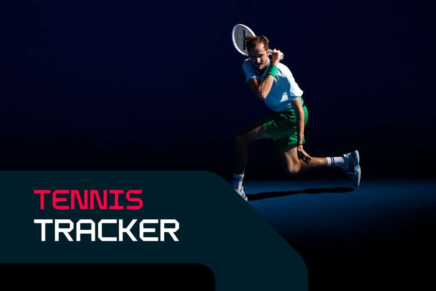 Daniil Medvedev is the last seed on court today