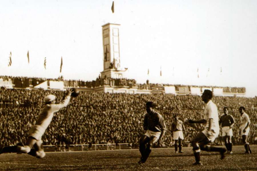 O Belenenses foi o primeiro adversário do Real Madrid na atual casa