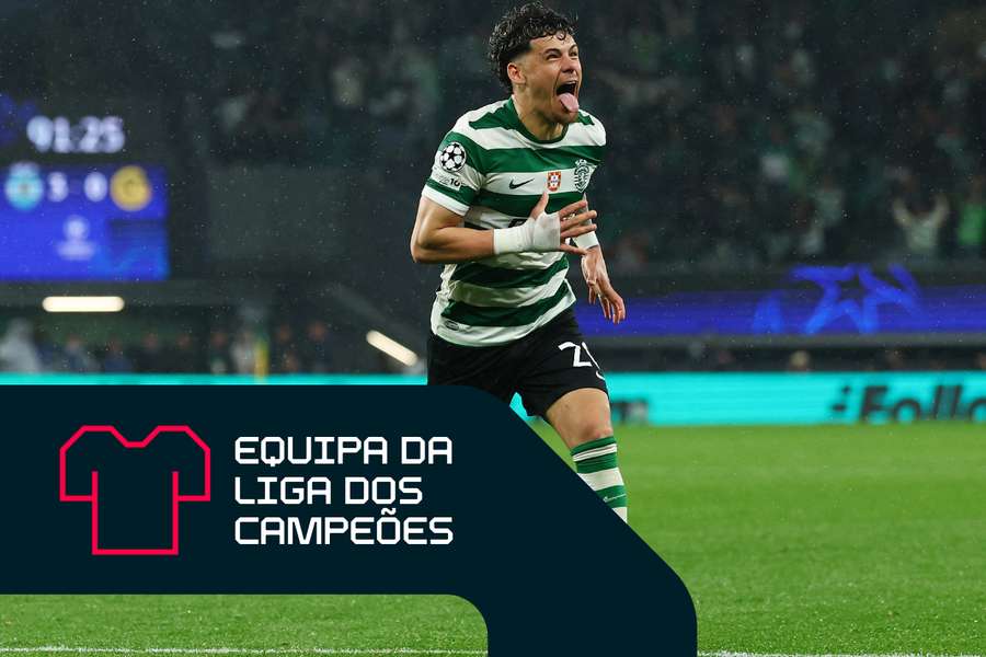 Araújo festeja pelo Sporting