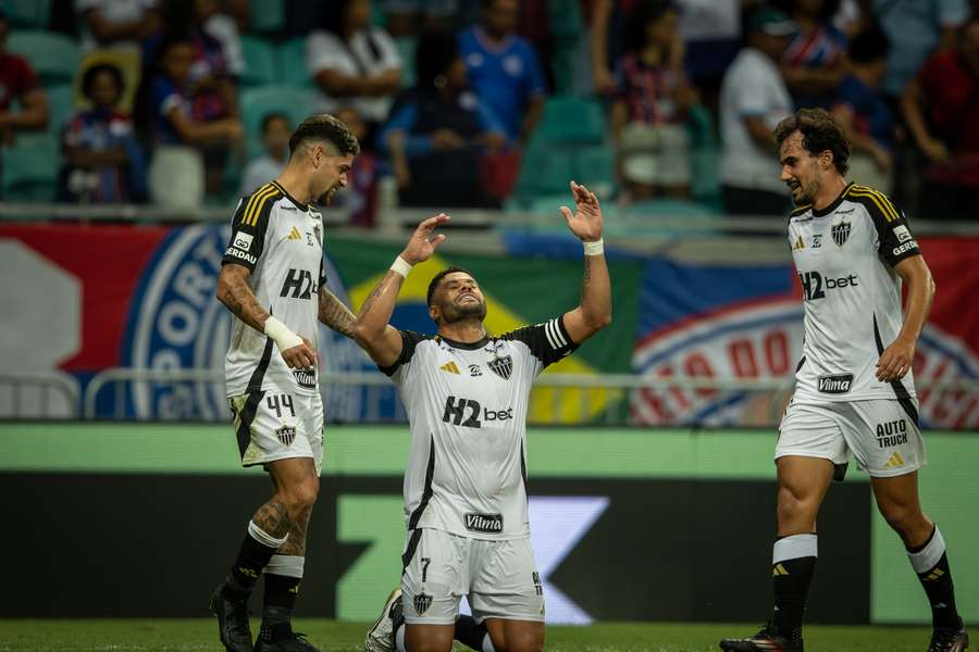 Apesar do golaço olímpico do Hulk, Galo vem de derrota contra o Bahia