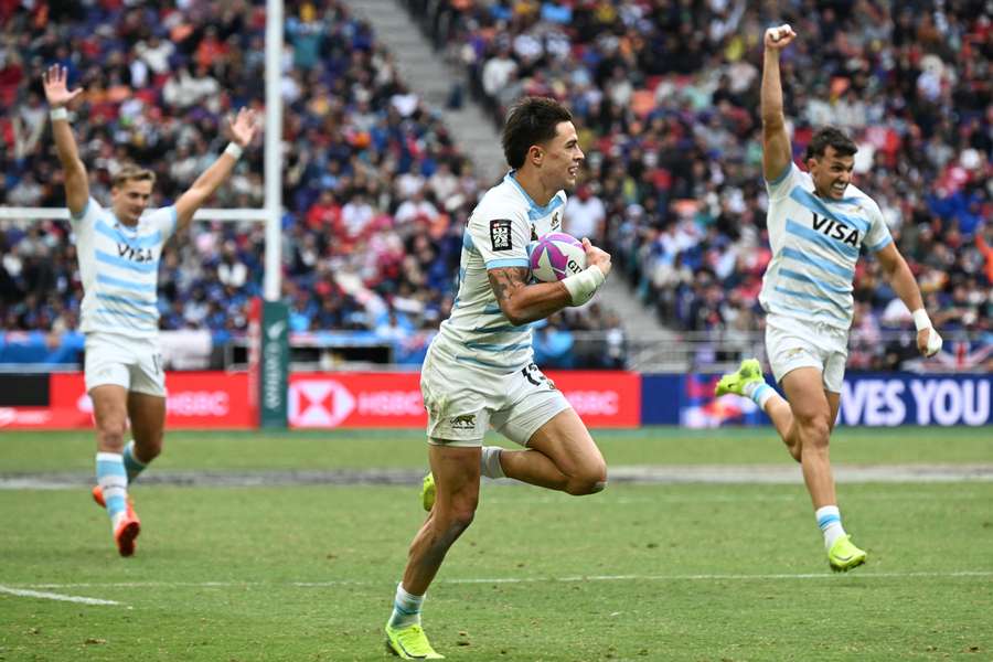 Marcos Moneta a inscrit l'essai de la gagne pour les Pumas