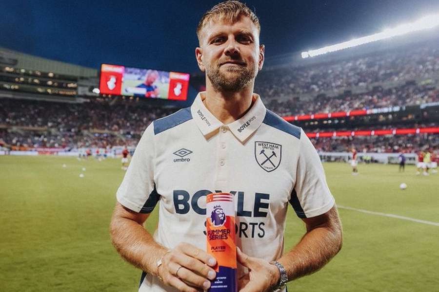 Niclas Füllkrug liebäugelt mit einem Abschied von West Ham United. Niclas Füllkrug liebäugelt mit einem Abschied von West Ham United.
