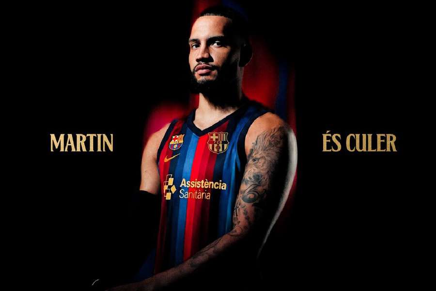 Tyrese Martin, nuevo azulgrana Tyrese Martin, nuevo azulgrana
