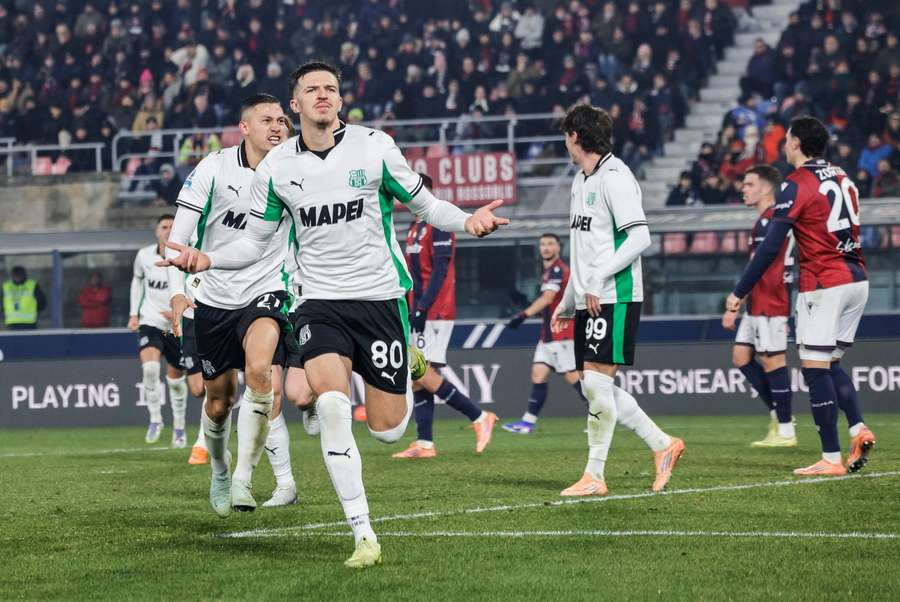 Man Utd scouts "impressed" by Sassuolo defender Muharemovic Man Utd scouts "impressed" by Sassuolo defender Muharemovic
