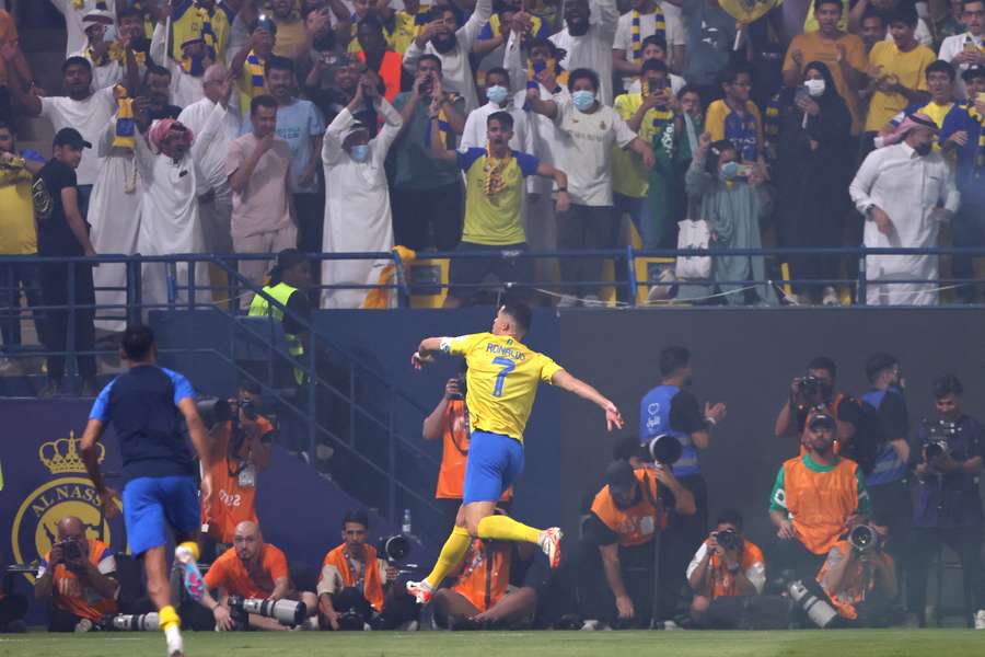 Ronaldo é a grande referência do Al-Nassr