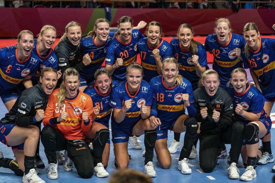 De handbalsters zetten een grote stap richting het EK in 2024