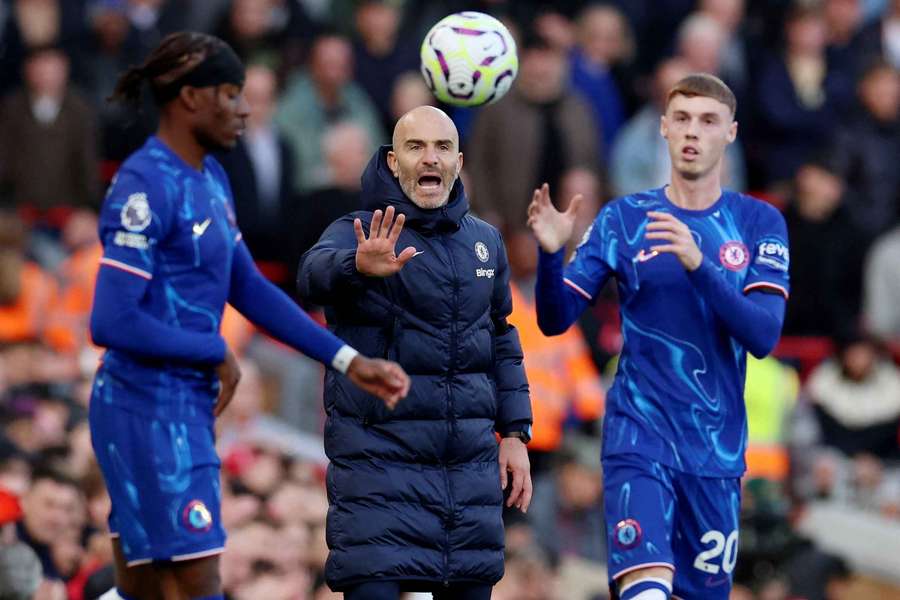 Enzo Maresca, treinador do Chelsea