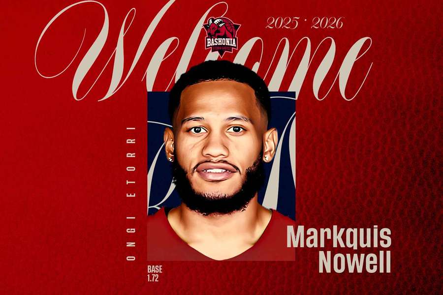 Markquis Nowell, nuevo jugador del Baskonia hasta 2027