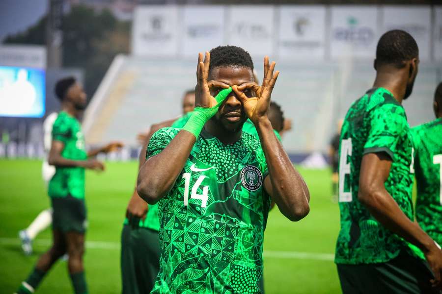 Iheanacho apontou o segundo golo da Nigéria, aos 81 minutos