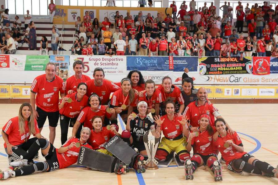 Benfica conquistou Taça de Portugal de hóquei em patins feminino