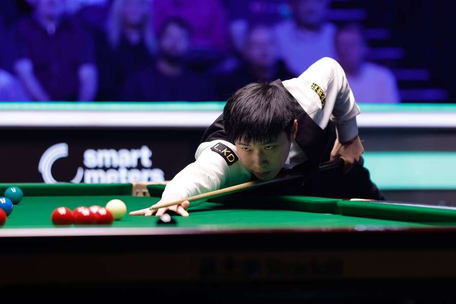 Zhao Xintong has an impressive record in ranking finals