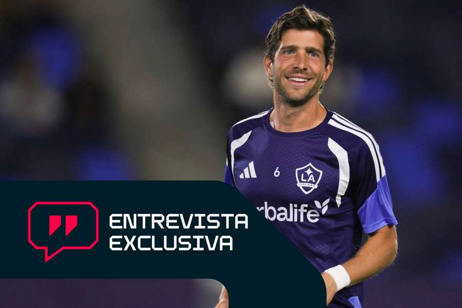 Sergi Roberto agora joga pelo LA Galaxy