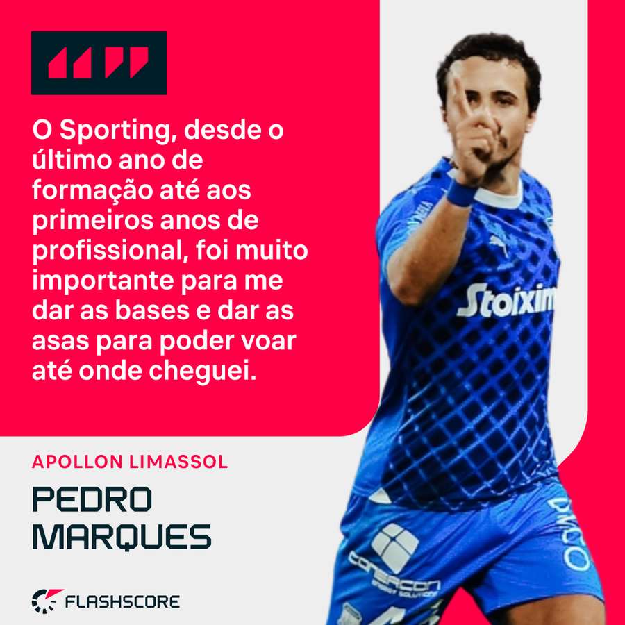 Pedro Marques grato ao Sporting