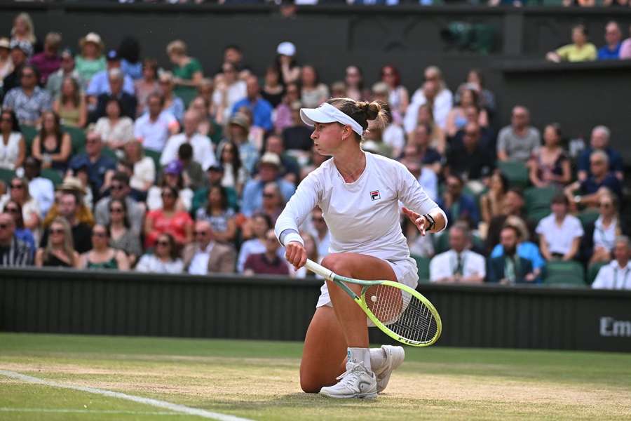 Barbora Krejčíková si zahraje finále Wimbledonu.