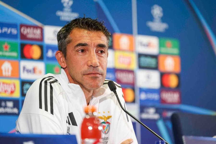 Bruno Lage, treinador do Benfica