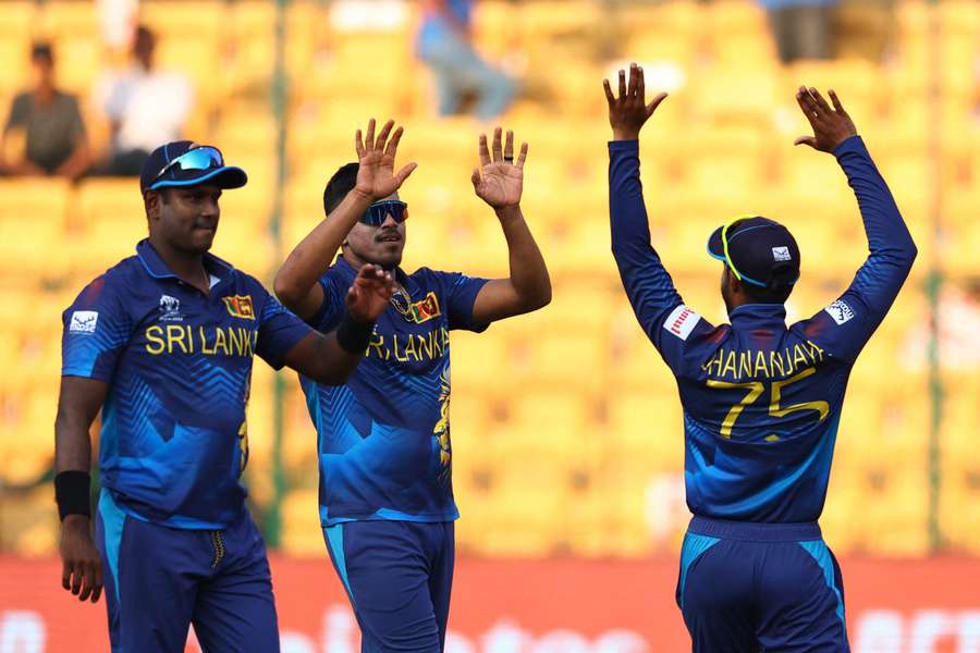 Sri Lanka were in total control throughout the contest