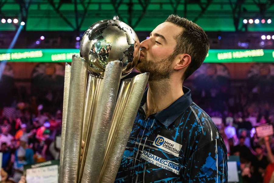 Luke Humphries will be looking to win back-to-back world titles in London this winter