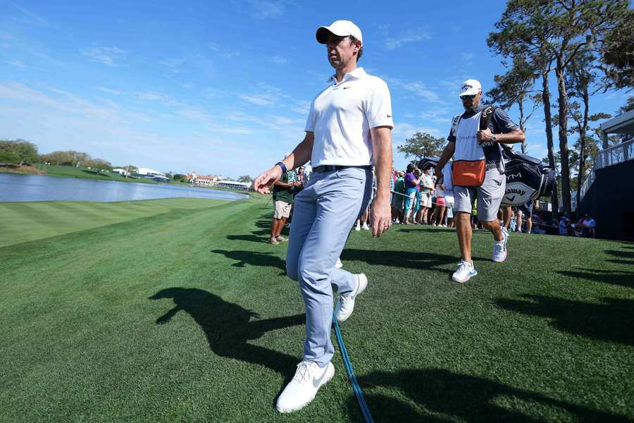 McIlroy during the first round of The Players Championship