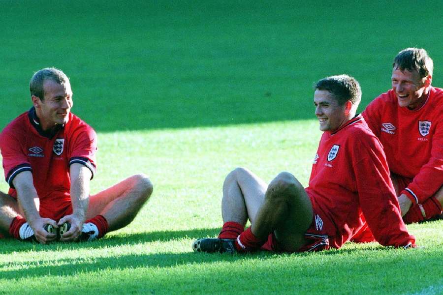 Shearer, Owen and Sheringham in 1998