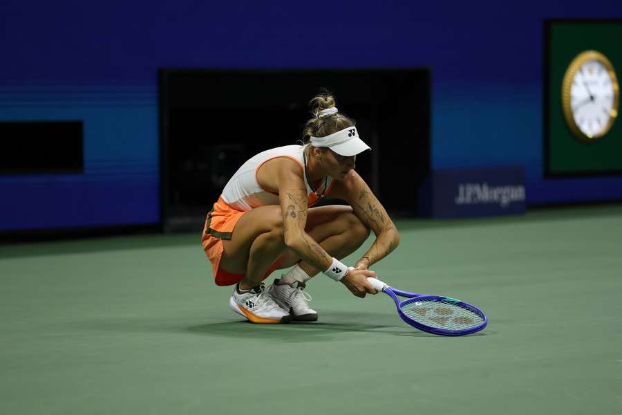 Vondrousova withdrew from the US Open with an injury Vondrousova withdrew from the US Open with an injury