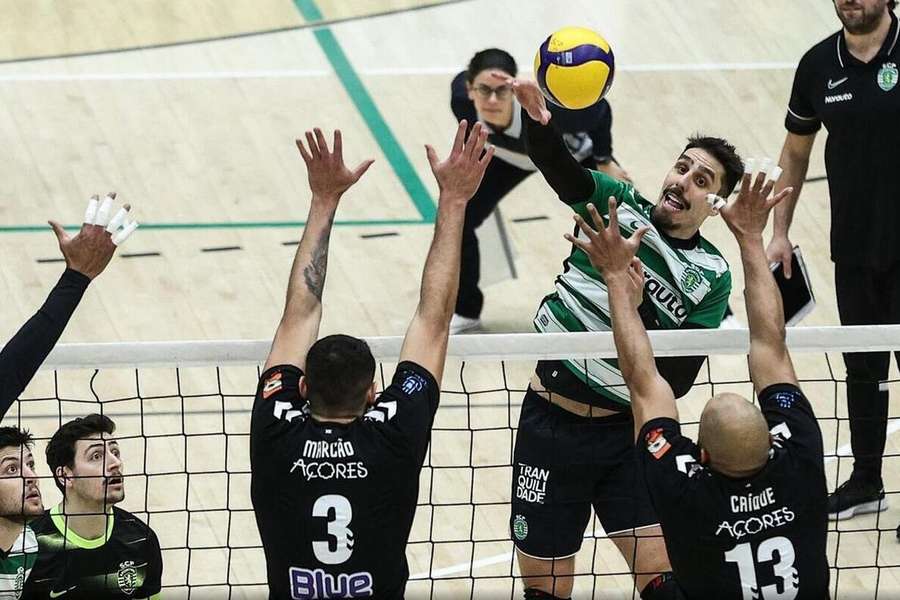Sporting pediu à Federação Portuguesa de Voleibol a remarcação do jogo