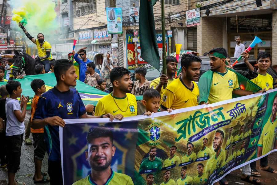 Passeata dos torcedores em apoio ao Brasil para o Mundial de 2026 Passeata dos torcedores em apoio ao Brasil para o Mundial de 2026