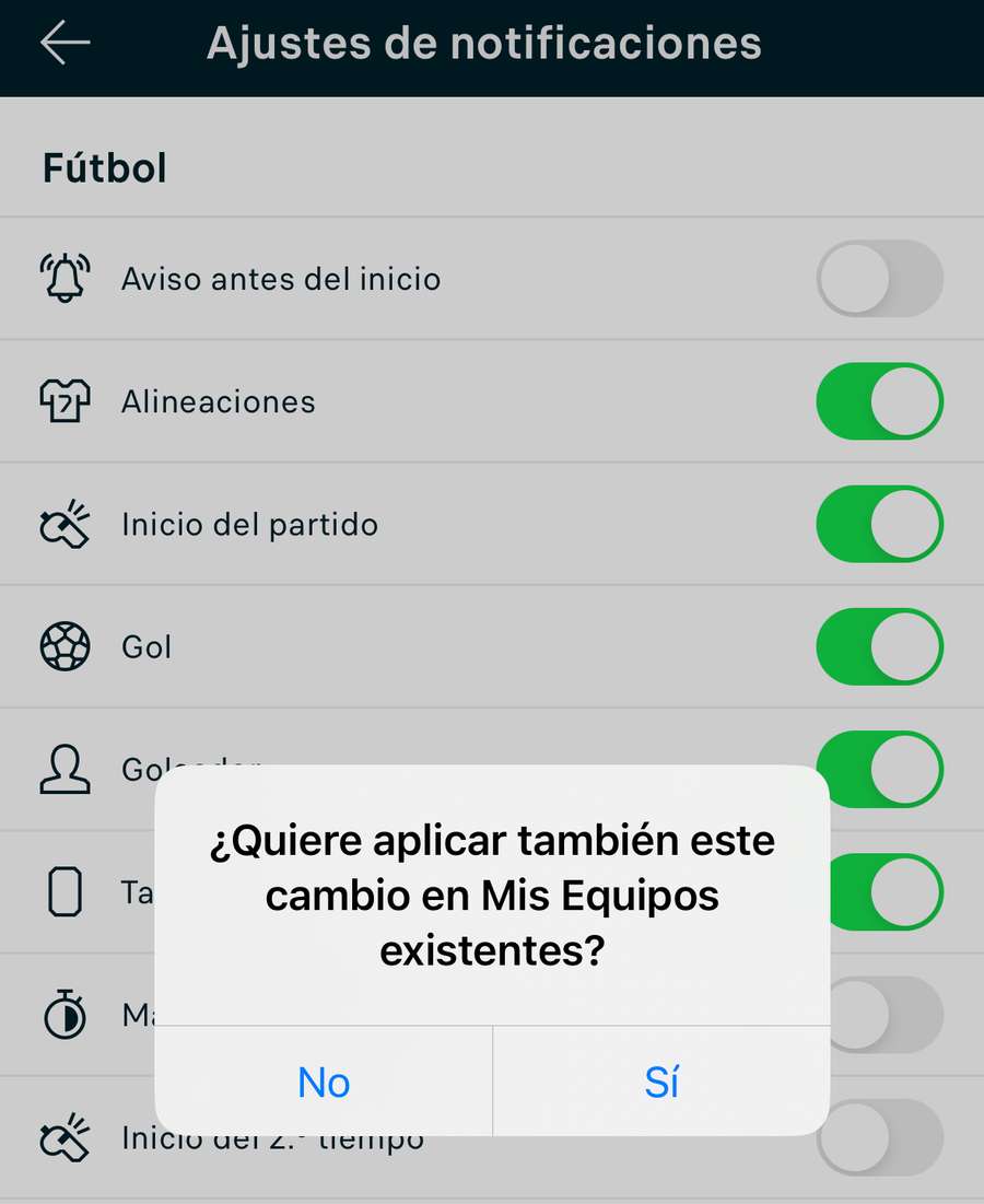 Notificaciones personalizadas. Notificaciones personalizadas.