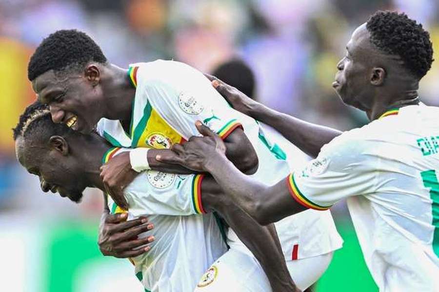 Przyjęcie zawodników Senegalu