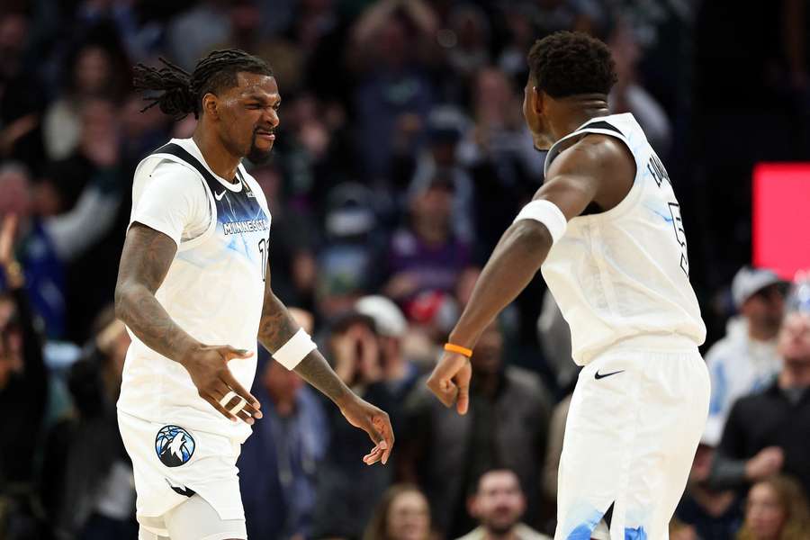 Naz Reid and Anthony Edwards combined for 50 points for the Minnesota Timberwolves